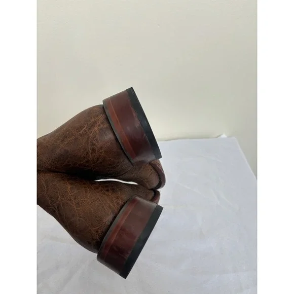 Cody James Elephant Print Western Boot Brown Mens Size 12D Mens